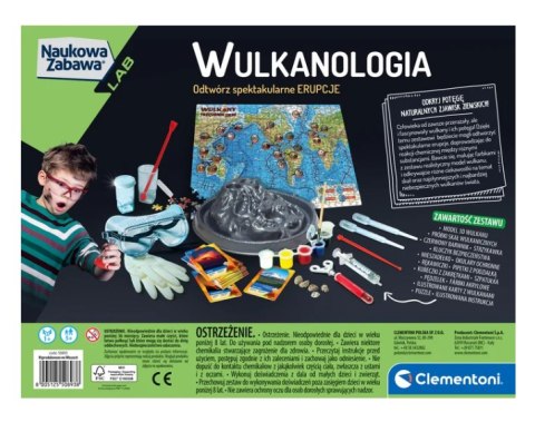 Naukowa Zabawa Zestaw Naukowy Wulkanologia Język Polski Clementoni 50893 Clementoni Naukowa Zabawa Zestaw Naukowy Wulkanologia Język Polski Clementoni 50893 Clementoni
