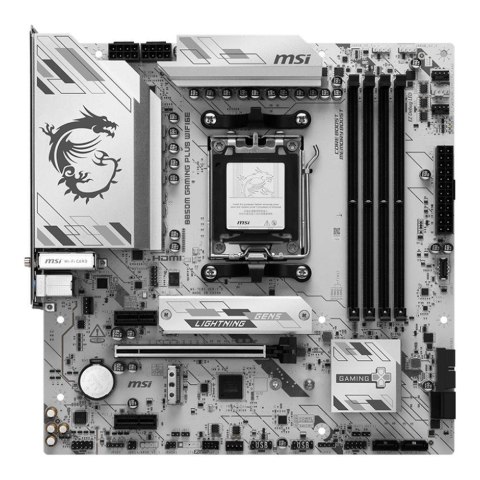 Płyta MSI B850M GAMING PLUS WIFI6E /AMD B850/DDR5/SATA3/M.2/USB3.1/WiFi/BT/PCIe4.0/AM5/mATX MSI