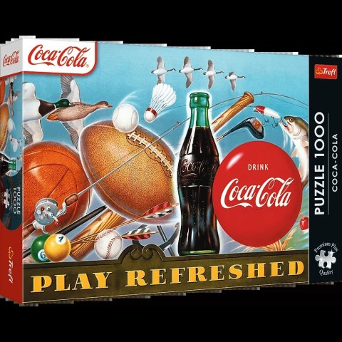 Puzzle - 1000 Premium Plus - Coca-Cola: Chwila orzeźwienia - Trefl 12101 Trefl Puzzle Puzzle - 1000 Premium Plus - Coca-Cola: Chwila orzeźwienia - Trefl 12101 Trefl Puzzle