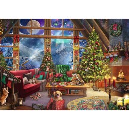 Puzzle - 2x500 XMAS - Święta w górach - Trefl 37540 Trefl Puzzle