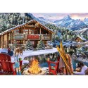 Puzzle - 2x500 XMAS - Święta w górach - Trefl 37540 Trefl Puzzle Puzzle - 2x500 XMAS - Święta w górach - Trefl 37540 Trefl Puzzle