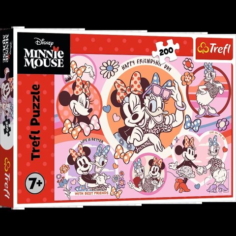 Puzzle - 200 - Zwyczaje Myszki Minnie - Trefl 13343 Trefl Puzzle