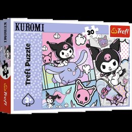 Puzzle - 30 - Zabawy z Kuromi - Hello Kitty - Trefl 18325 Trefl Puzzle