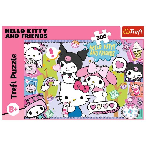 Puzzle - 300 - Szalone trio - Hello Kitty - Trefl 23039 Trefl Puzzle Puzzle - 300 - Szalone trio - Hello Kitty - Trefl 23039 Trefl Puzzle