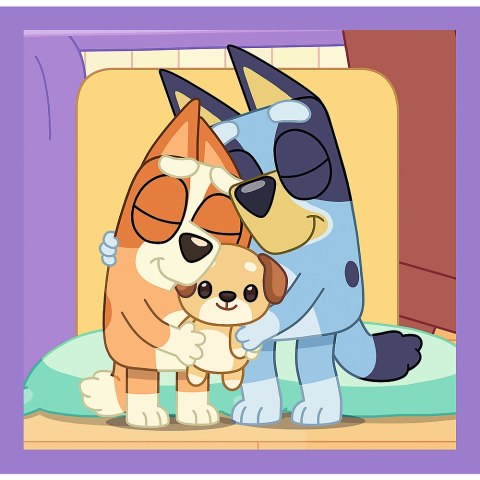 Puzzle - 3w1 (20, 36, 50) - Poznaj Bluey - Trefl 34895 Trefl Puzzle Puzzle - 3w1 (20, 36, 50) - Poznaj Bluey - Trefl 34895 Trefl Puzzle