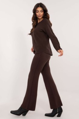 Spodnie Komplet Model IT-KMPL-2219.51 Dark Brown - Italy Moda Italy Moda
