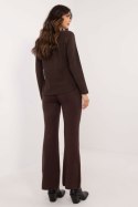 Spodnie Komplet Model IT-KMPL-2219.51 Dark Brown - Italy Moda Italy Moda