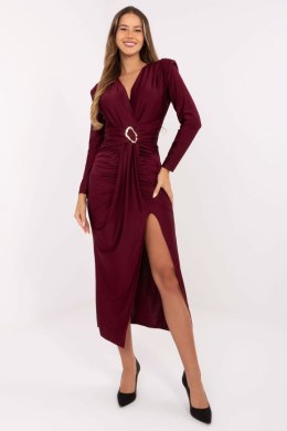 Sukienka Model IT-SK-21625.84 Bordo - Italy Moda Italy Moda