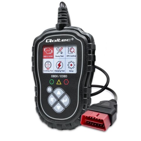 Tester cyfrowy Qoltec diagnostyczny ProLine | OBDII EOBD | 8V-25V | Dual system Qoltec Tester cyfrowy Qoltec diagnostyczny ProLine | OBDII EOBD | 8V-25V | Dual system Qoltec