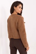 Żakiet Model IT-KR-FL9586.64 Camel - Rue Paris Rue Paris