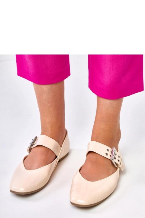 Baleriny Model Damia GL-10-2 Beige - Solea Solea Baleriny Model Damia GL-10-2 Beige - Solea Solea