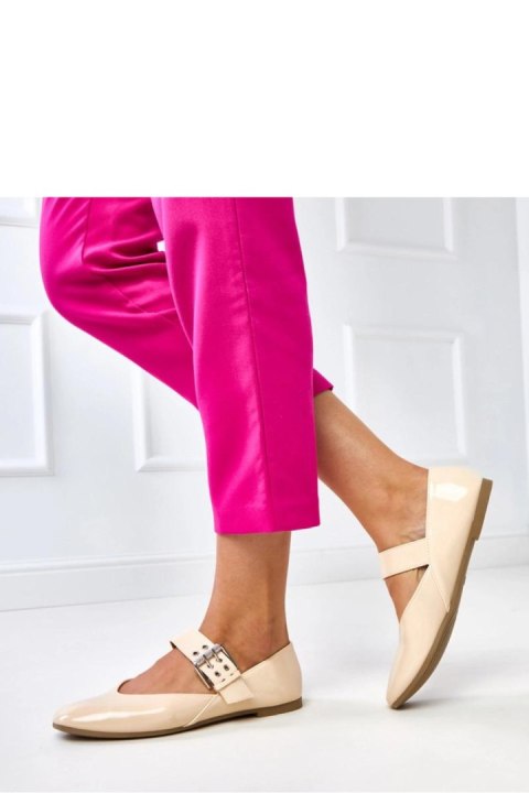 Baleriny Model Damia GL-10-2 Beige - Solea Solea Baleriny Model Damia GL-10-2 Beige - Solea Solea