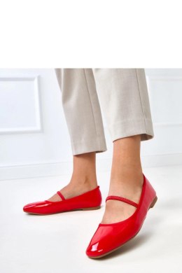 Baleriny Model Lantos LG23-4 Red - Solea Solea