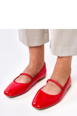 Baleriny Model Lantos LG23-4 Red - Solea Solea