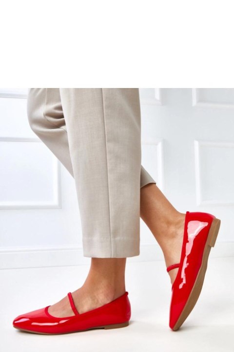 Baleriny Model Lantos LG23-4 Red - Solea Solea Baleriny Model Lantos LG23-4 Red - Solea Solea