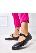 Baleriny Model Sallay BSD106-1 Black - Solea Solea