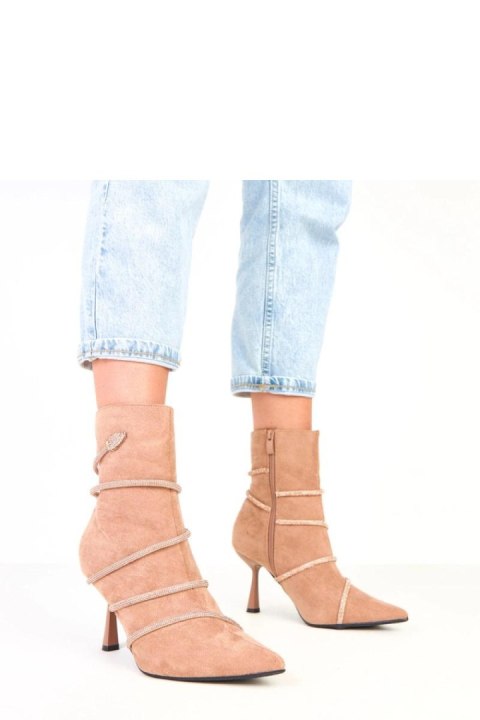 Botki Model Nethe ZTZ-3 Beige - Solea Solea