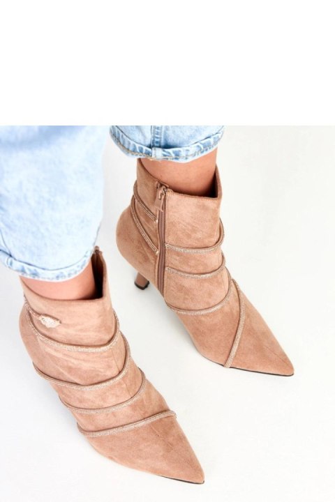 Botki Model Nethe ZTZ-3 Beige - Solea Solea