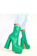 Botki Model Yasmin YES-222-1 Green - Solea Solea