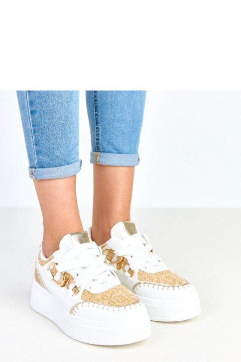 Buty Sportowe Model Lina B2093 Beige - Solea Solea Buty Sportowe Model Lina B2093 Beige - Solea Solea
