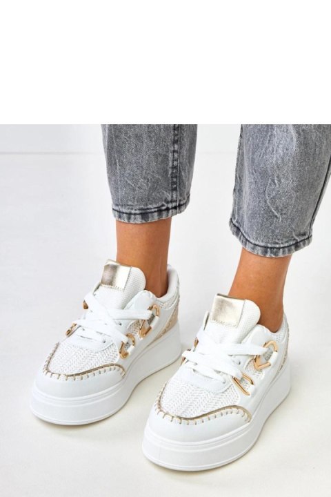 Buty Sportowe Model Lina B2093 White - Solea Solea Buty Sportowe Model Lina B2093 White - Solea Solea