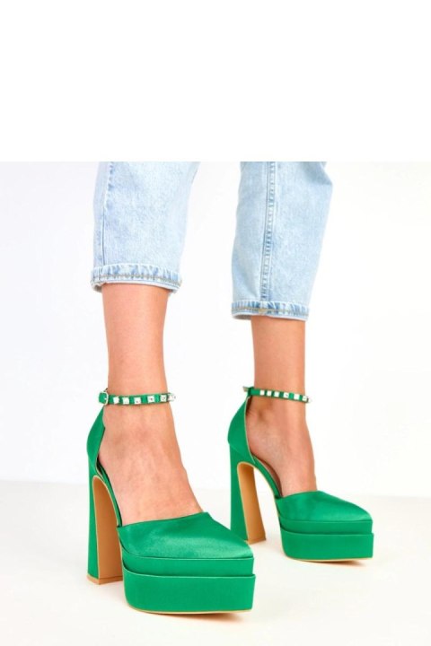 Czółenka Model Tolani YES-3062-8 Green - Solea Solea Czółenka Model Tolani YES-3062-8 Green - Solea Solea