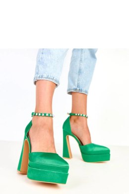 Czółenka Model Tolani YES-3062-8 Green - Solea Solea