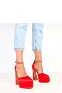 Czółenka Model Tolani YES-3062-8 Red - Solea Solea