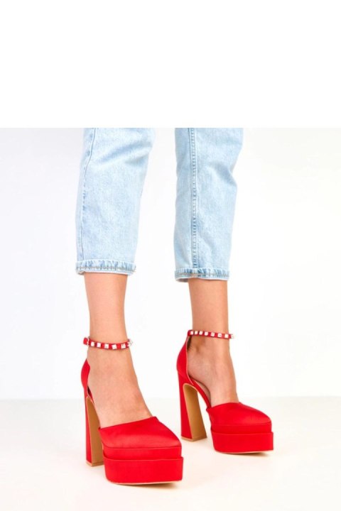 Czółenka Model Tolani YES-3062-8 Red - Solea Solea Czółenka Model Tolani YES-3062-8 Red - Solea Solea
