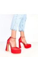 Czółenka Model Tolani YES-3062-8 Red - Solea Solea