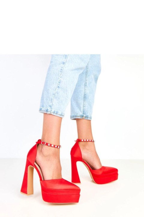 Czółenka Model Tolani YES-3062-8 Red - Solea Solea Czółenka Model Tolani YES-3062-8 Red - Solea Solea