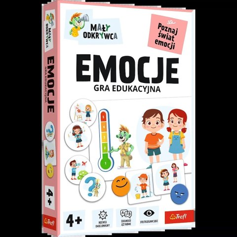 Gra dla dzieci Emocje Mały Odkrywca Trefl 02804 Trefl Gry Gra dla dzieci Emocje Mały Odkrywca Trefl 02804 Trefl Gry