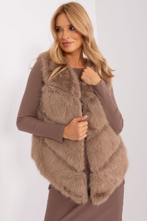 Kamizelka Model AT-KZ-2349.00P Dark Beige - AT AT