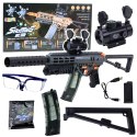 Karabin Na Kulki Wodne MK7 Na Akumulator Celownik Okulary Kulki LEAN Toys