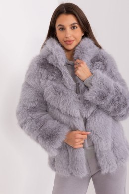 Kurtka Damska Model AT-KR-2386.00P Grey - AT AT