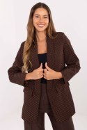 Marynarka Model IT-MA-18657.88 Brown - Rue Paris Rue Paris