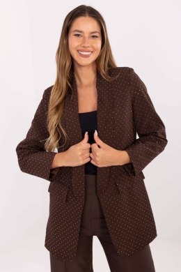 Marynarka Model IT-MA-18657.88 Brown - Rue Paris Rue Paris