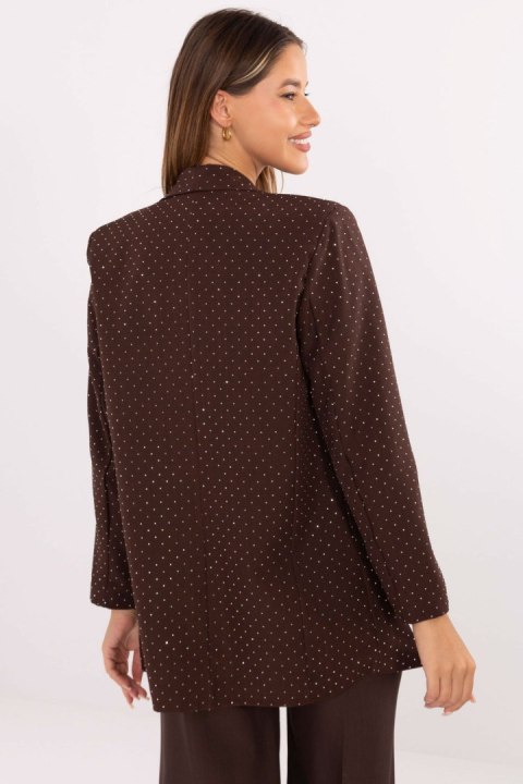 Marynarka Model IT-MA-18657.88 Brown - Rue Paris Rue Paris