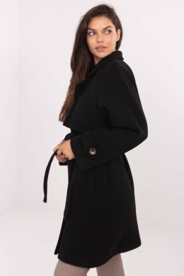 Płaszcz Damski Model IT-PL-A9589.58 Black - Rue Paris Rue Paris