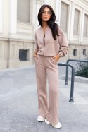 Spodnie Komplet Model Misty D33 Latte - IVON IVON Spodnie Komplet Model Misty D33 Latte - IVON IVON