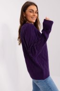 Sweter Damski Model AT-SW-2326.37X Dark Violet - AT AT