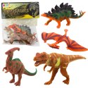 Zestaw Figurki Dinozaurów T-Rex Pteranodon Stegosaurus Parasaurolophus 4szt LEAN Toys Zestaw Figurki Dinozaurów T-Rex Pteranodon Stegosaurus Parasaurolophus 4szt LEAN Toys