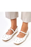 Baleriny Model Heidi GJ3093-3 White - Solea Solea