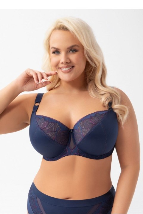 Biustonosz Soft Model Astrid K970 Navy - Gorsenia Lingerie Gorsenia Lingerie