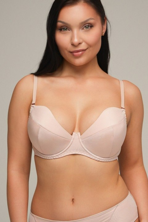Biustonosz push up Biustonosz Push-up Model 2202 Beige - Ava Ava Biustonosz push up Biustonosz Push-up Model 2202 Beige - Ava Ava
