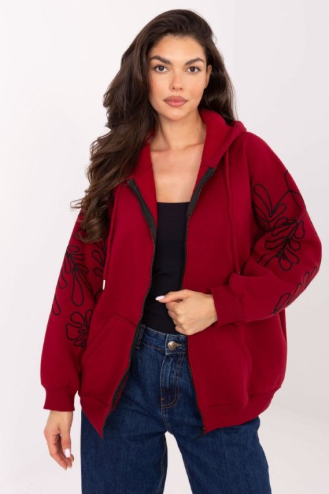 Bluza Damska Model RV-BL-A911.22 Bordo - Relevance Relevance Bluza Damska Model RV-BL-A911.22 Bordo - Relevance Relevance