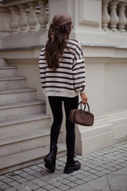 Bluza Damska Model Strel 379829192 Beige/Brown - LaBalancia LaBalancia