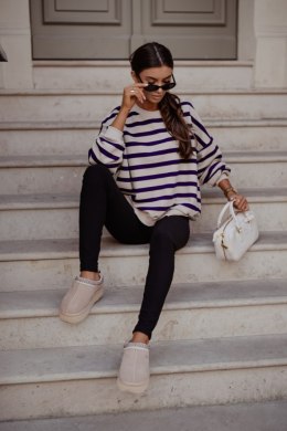 Bluza Damska Model Strel 379830848 Beige/Navy - LaBalancia LaBalancia