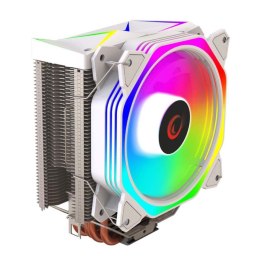 Chłodzenie CPU Rampage OCTAGONC50-WHITE LGA1700/AM5 1800RPM wentylator 120mm ARGB PWM Rampage