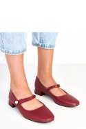 Czółenka Model Alya GG3071-7 Bordo - Solea Solea